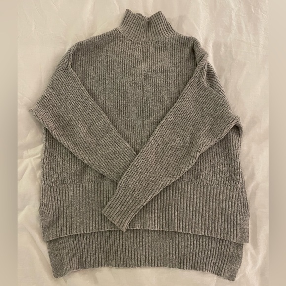 Longline grey turtleneck in excellent condition - Picture 1 of 3